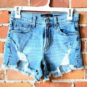 EUC Kendall and Kylie denim shorts.